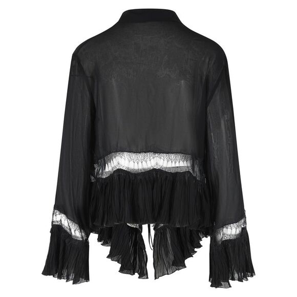Blumarine Black Viscose Shirt Women - Picture 3 of 3